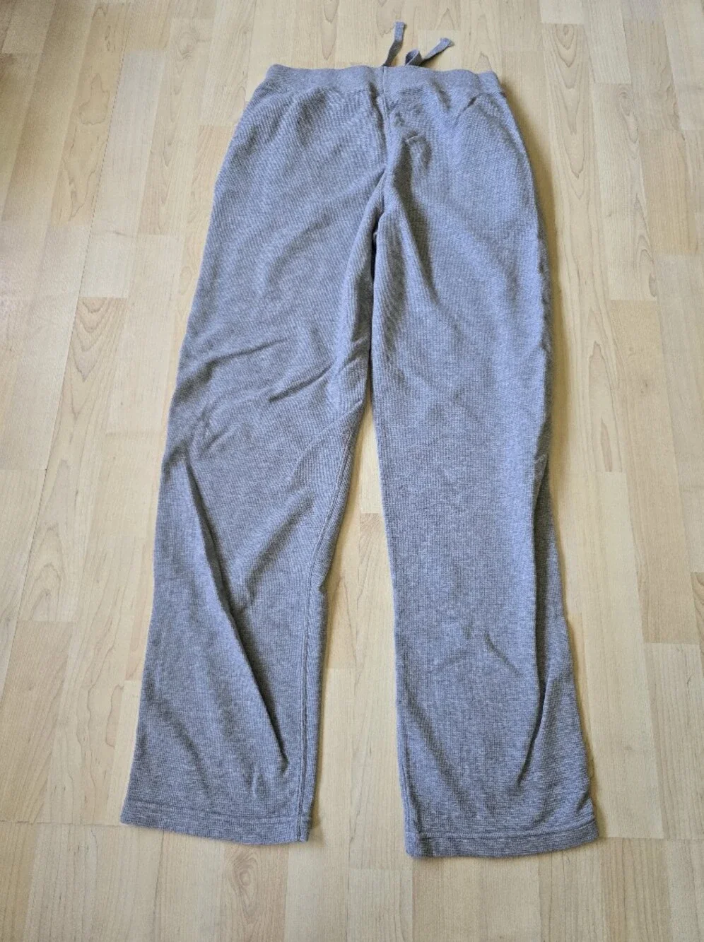 Polo Ralph Lauren Gray Waffle Knit Pants Size Medium